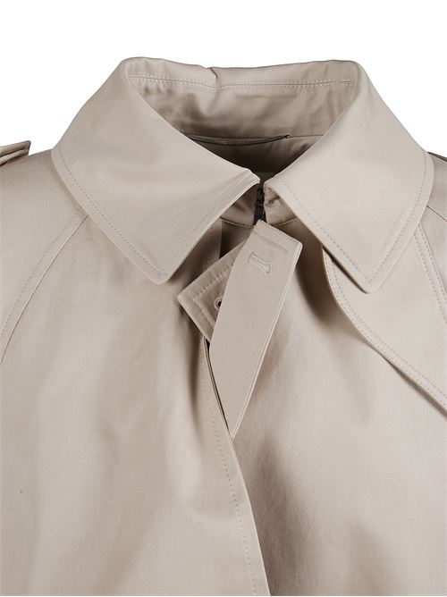 Cotton twill trench coat SAINT LAURENT | 848929Y3A999610